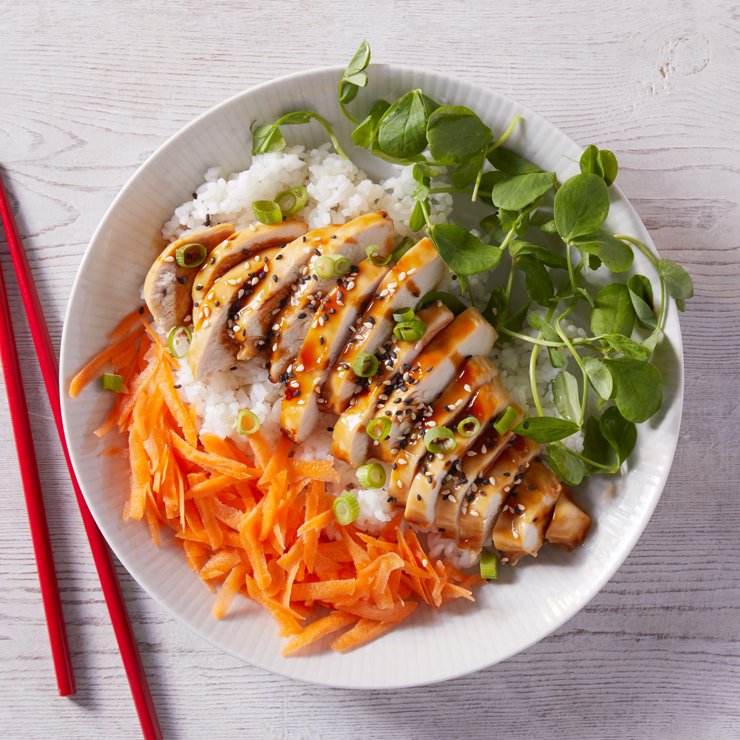 Chicken Teriyaki Donburi 1 Chicken Teriyaki Donburi