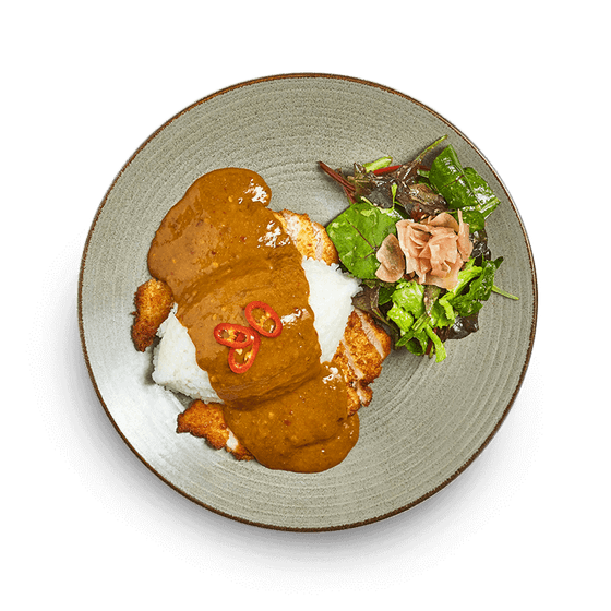 Hot Chicken Katsu Curry 1 hot chicken katsu curry