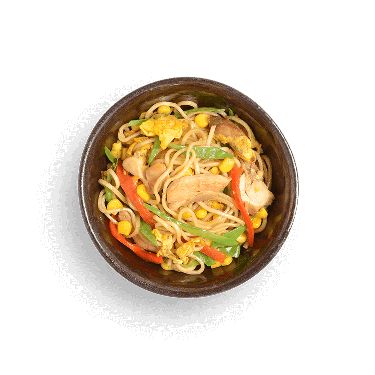 Mini Chicken Yaki Soba 1 mini chicken yaki soba
